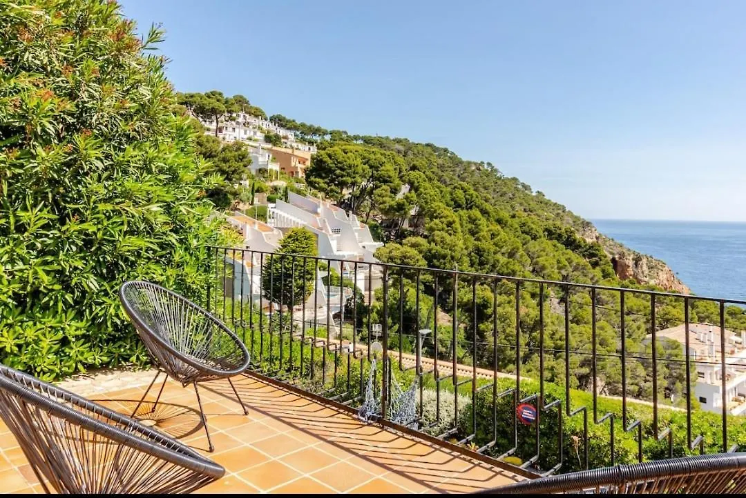 Apartamento Sol y Mar 1-Maison jumelée avec terrasse, piscine et parking communautaire, surplomb de mer Begur España