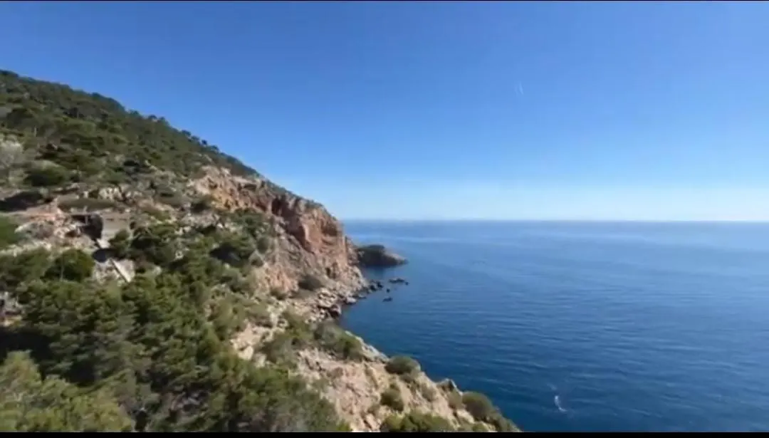 Sol y Mar 1-Maison jumelée avec terrasse, piscine et parking communautaire, surplomb de mer Begur Apartamento